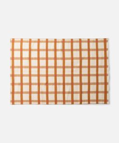 Plaid Wool Rug