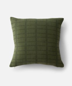 Grid Stitch Pillow Cover