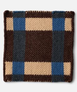Plaid Wool Rug Swatch